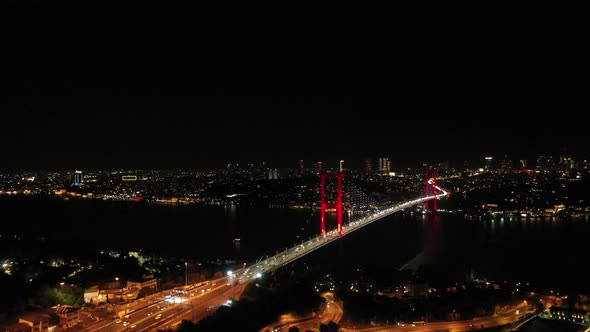 Istanbul Turkey Bosporus Bridge alt