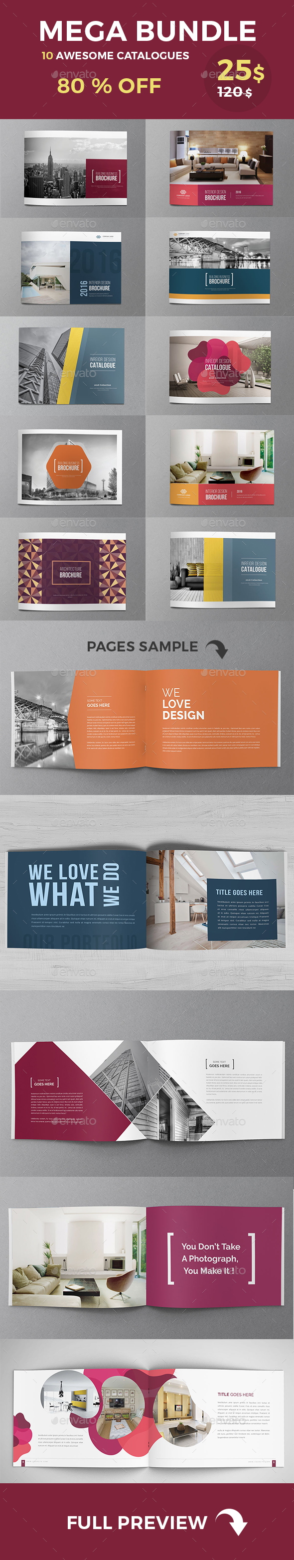 Mega Catalogs Brochures Bundle - Catalogs Brochures