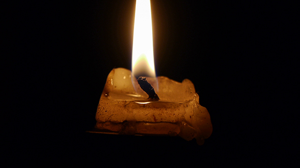 Canlestick With Candle 4