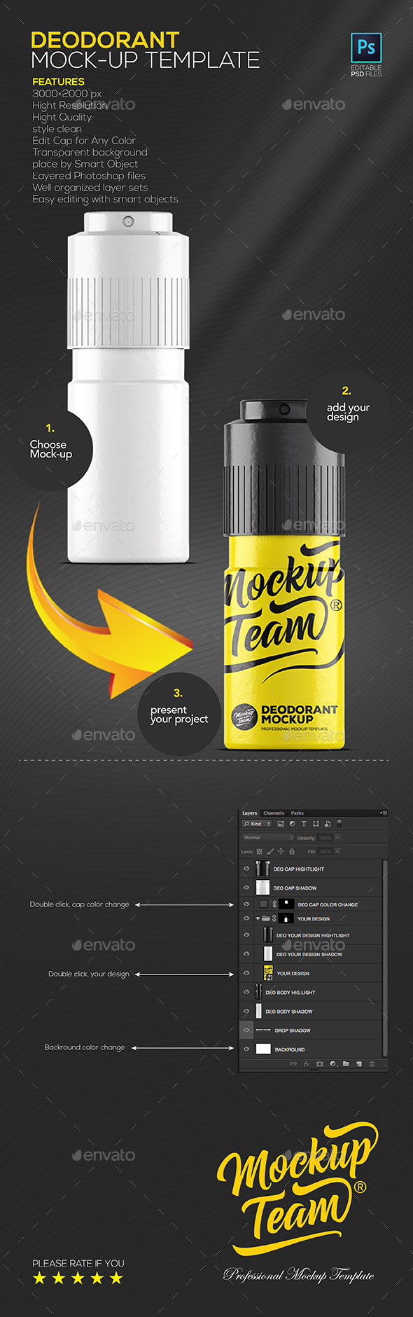 Download Deodorant Mock Up Template By Mockupteam Graphicriver