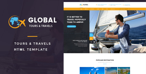 Global - Tours & Travels HTML Template