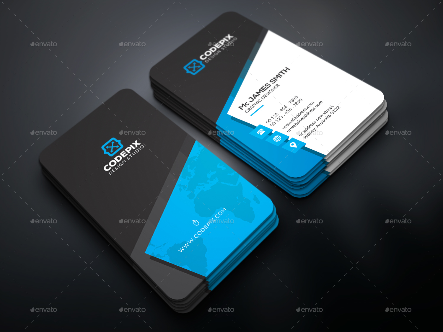 Business Card, Print Templates | GraphicRiver