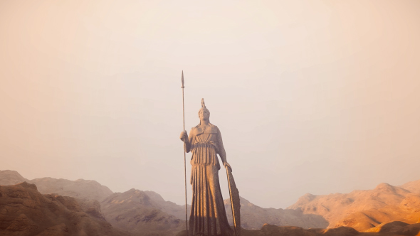 Athena - Greek Statue alt