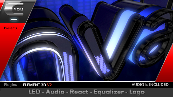 LED Audio React - VideoHive 17469448