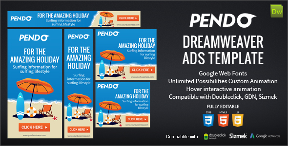 Pendo Dreamweaver Ads - CodeCanyon 17471258