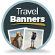 Multipurpose Travel Agency Banners - HTML5 Animated GWD