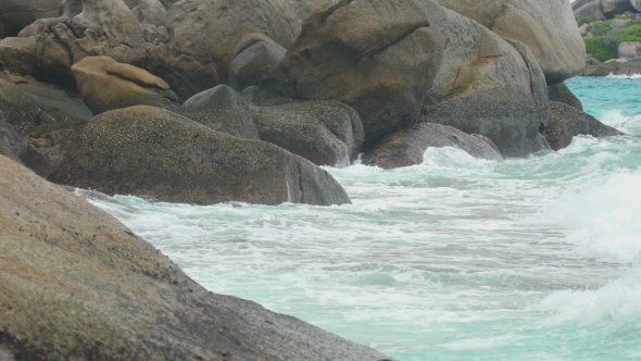 Turquoise Rolling Wave, 