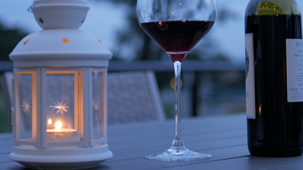 Lamp and Red Wine alt