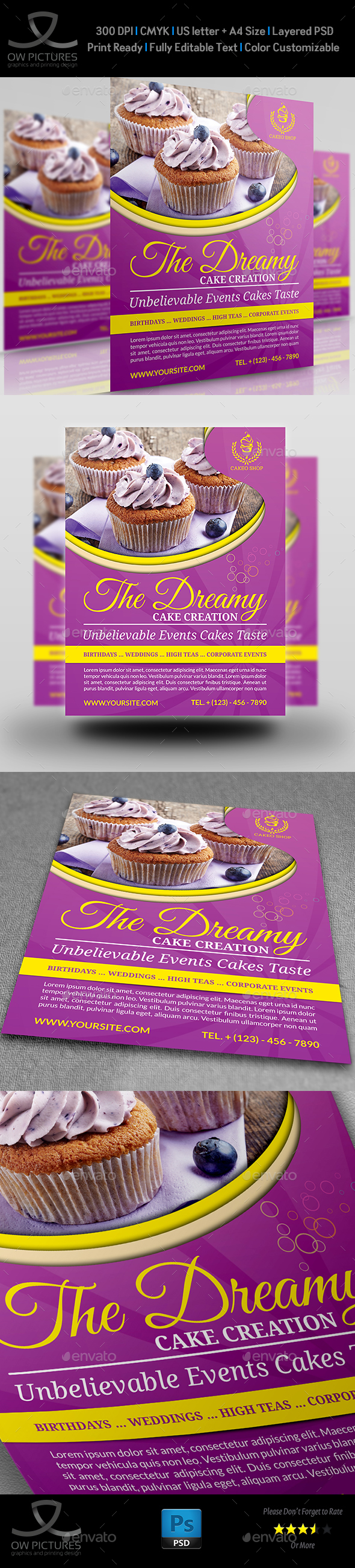 1000+ Free Bake Sale Flyer Templates (PSD) - by Elegantflyer