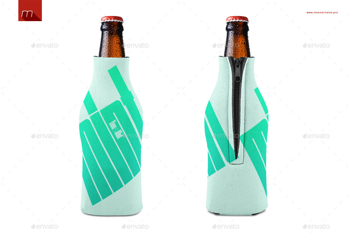 Download Bottle Koozie Mock-up by mesmeriseme_pro | GraphicRiver