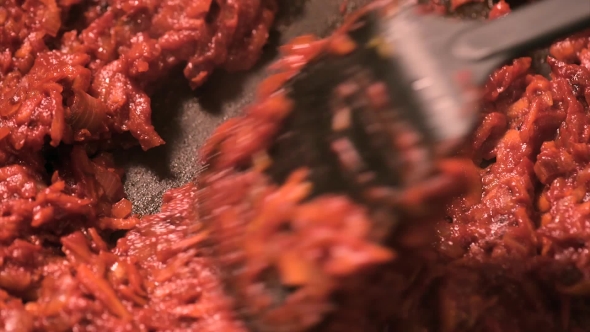 Frying Vegetables With Tomato Paste