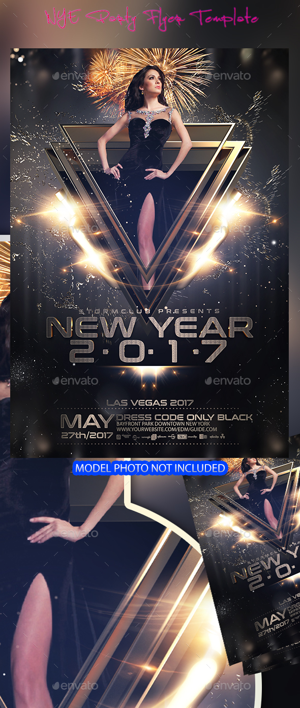 NYE New Years Eve Flyer