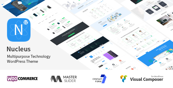 Nucleus - Multipurpose Technology WordPress Theme - Technology WordPress