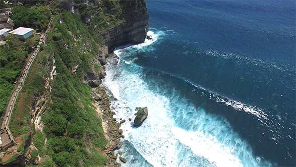 Ocean Waves on Bali