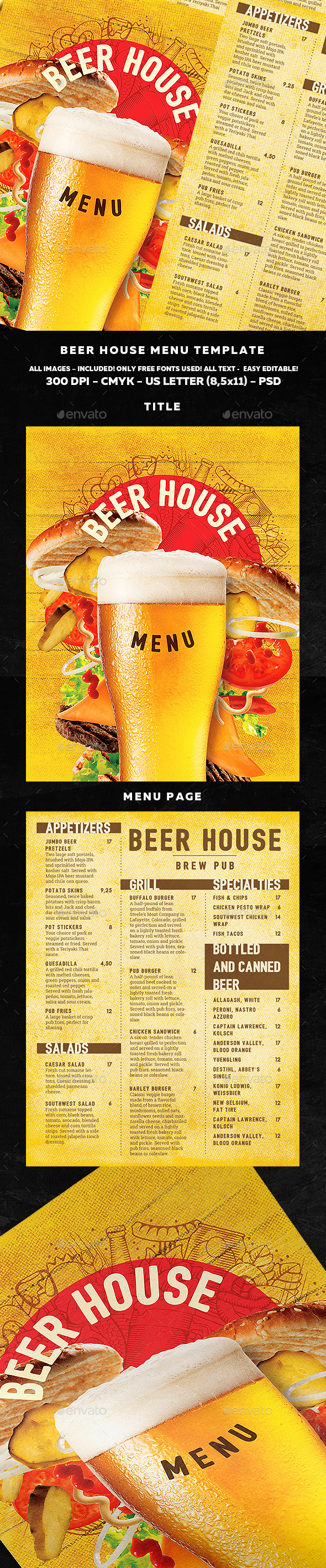 Beer Menu