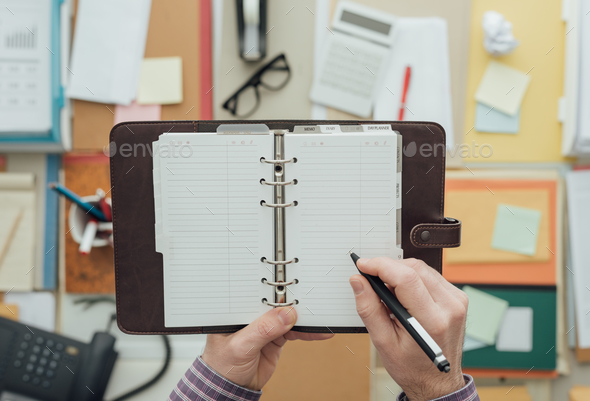 Scheduling appointments - Stock Photo - Images