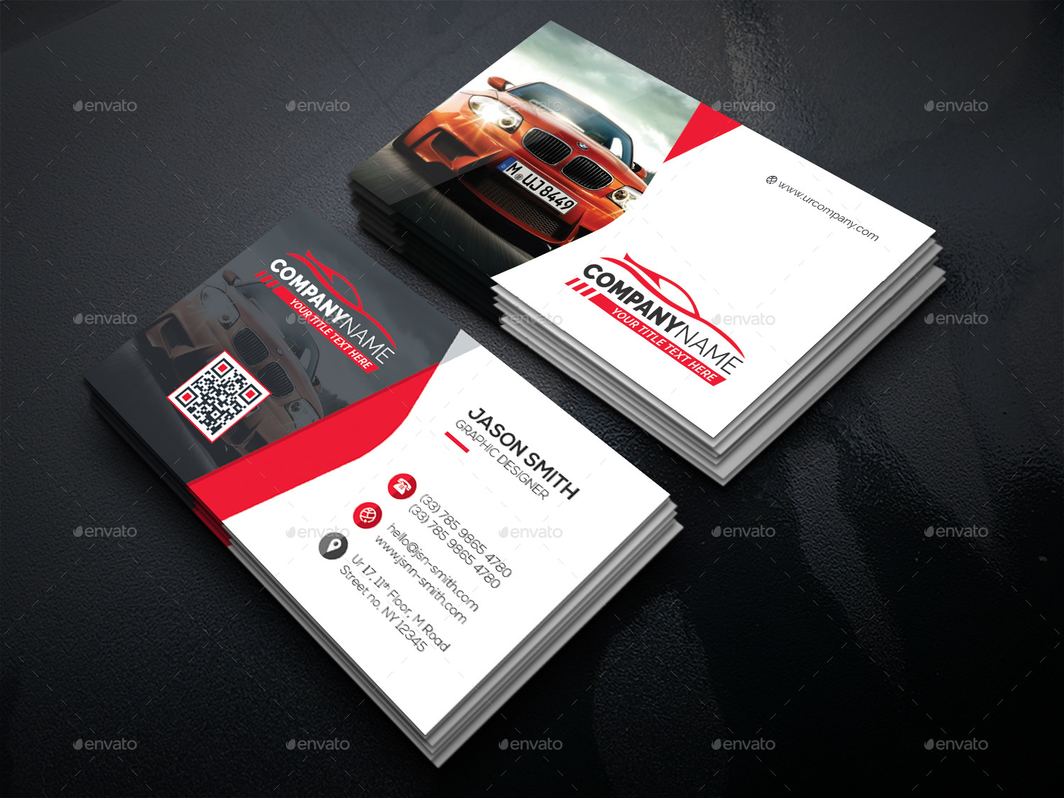 Corporate Business Cards, Print Templates | GraphicRiver