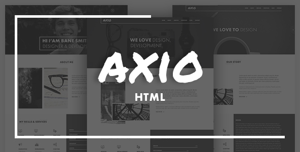 Super AXIO - Creative Agency and Portfolio Template
