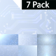 White Electric Circuit Board Animated Background-7 Pack White Electric Circuit Board Animated Background-7 Pack - VideoHive Item for Sale