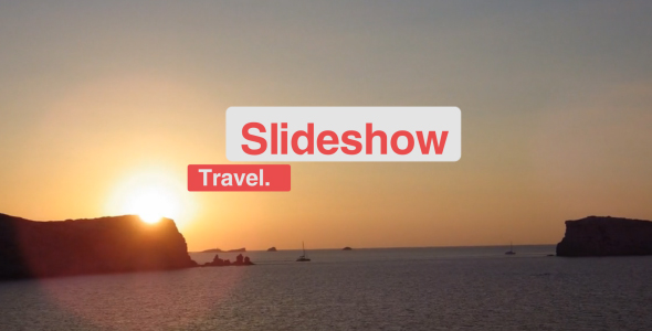 Slideshow Travel - VideoHive 7749250