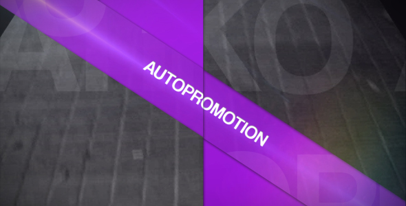 Autopromotion - VideoHive 4933052