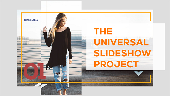 Universal Slideshow Openers template preview