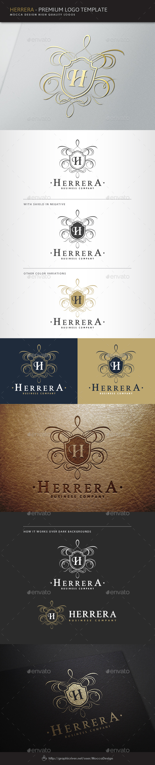 Herrera Logo - Crests Logo Templates