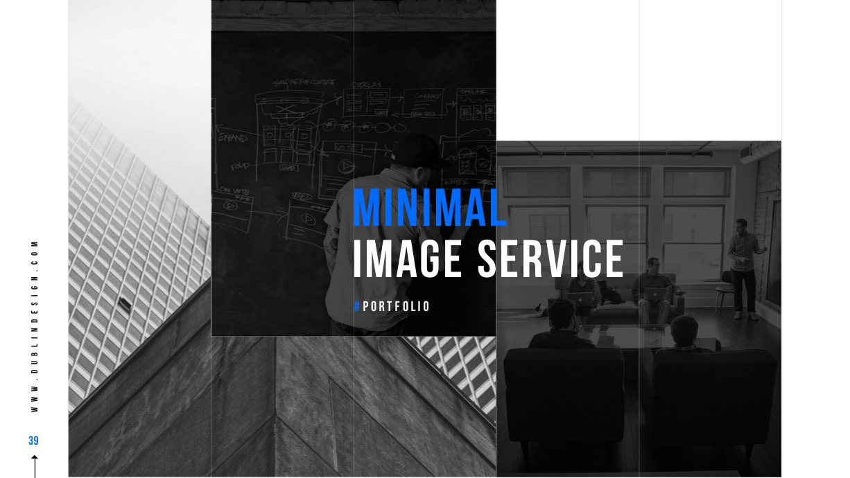 Grids-Minimal Powerpoint Template, Presentation Templates | GraphicRiver image.