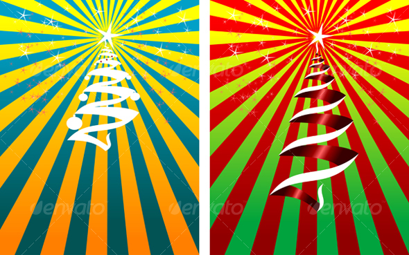 Colorful christmas background - Backgrounds Decorative