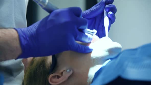 Dentist Perform Medical Operation