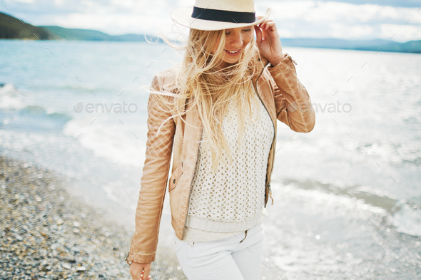 On the beach - Stock Photo - Images