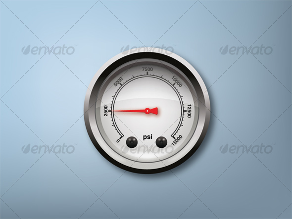 Pressure Gauge - Man-made Objects Objects