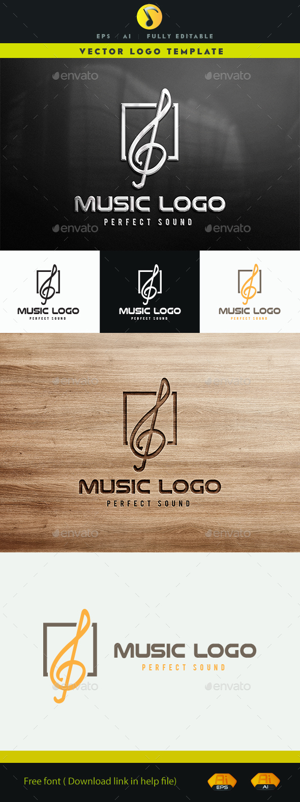 Music Logo - Objects Logo Templates