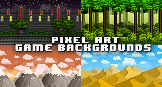 Pixel Art Game Backgrounds