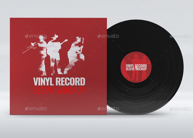 Vinyl Record Sleeve Mock-Up by L5Design | GraphicRiver