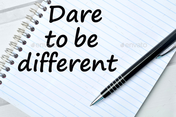 Dare to be different on notebook