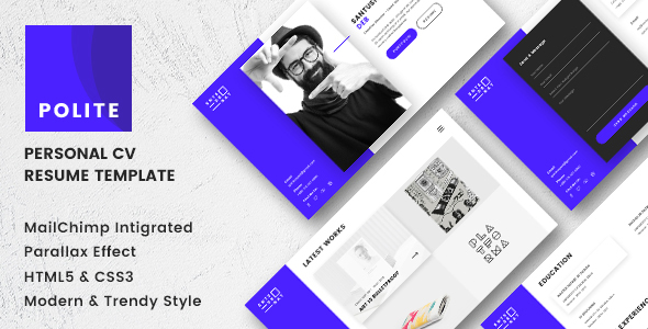 Polite - Multipage - ThemeForest 16748262
