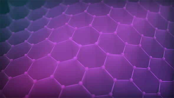 Hive Waves Background Purple