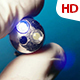 Mini Flash Light With Light On 0403 - VideoHive Item for Sale