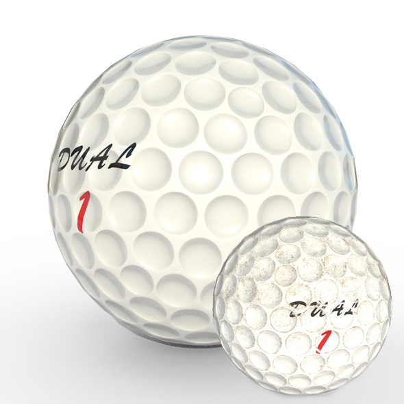 Golf Ball Low - 3Docean 17545588