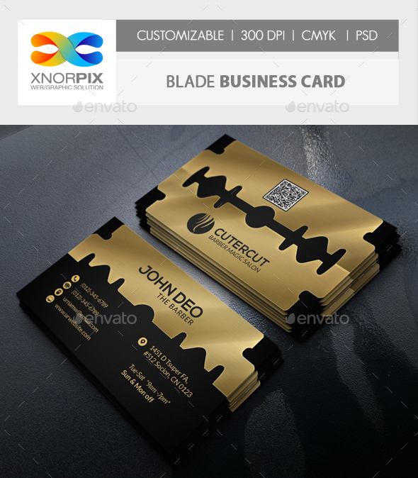 Blade Business Card