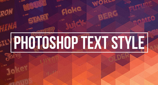 Photoshop Text Style
