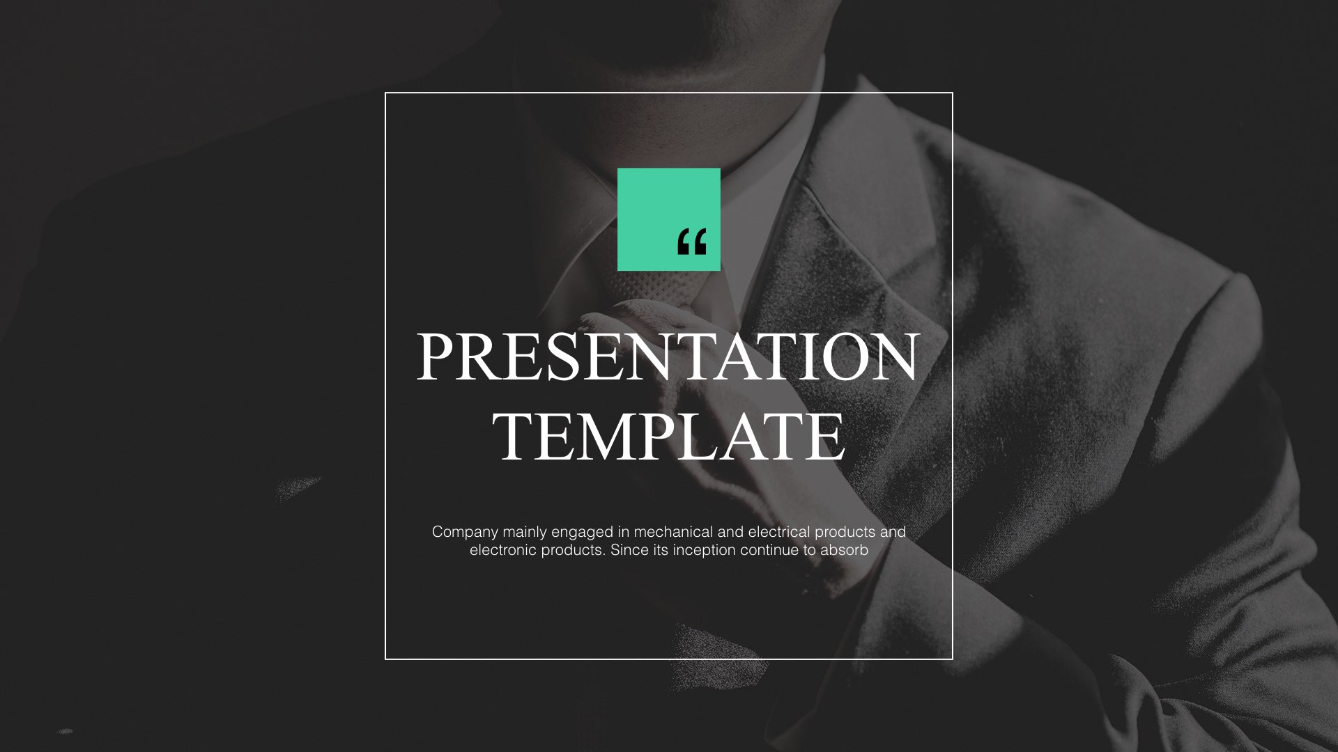 Mark - Clean & Simple Keynote Template, Presentation Templates ...