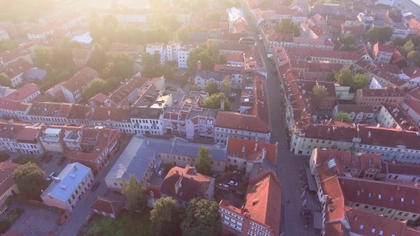 Flight Over Old Town