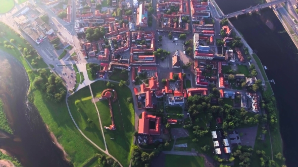 Flight Over Old Town