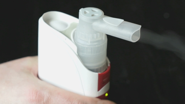 Professional Ultrasonic Inhaler Nebulizer alt