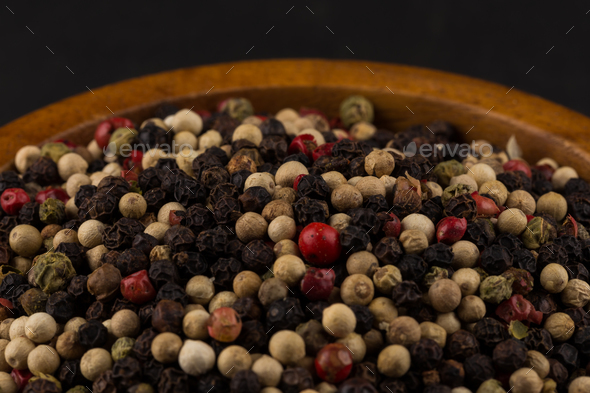 bowl of various pepper