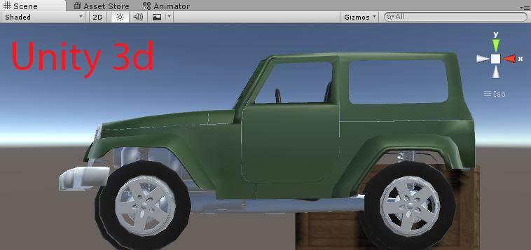High and Low poly Jeep by zann33 | 3DOcean