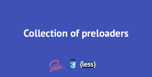 Collection of Preloaders - CodeCanyon Item for Sale