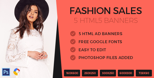 Fashion Sales Ads - CodeCanyon 17622033